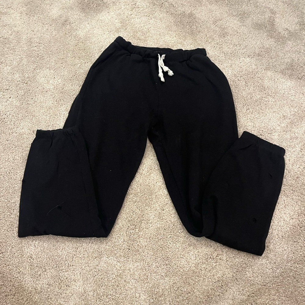 KATIE J NYC BLACK SWEATS